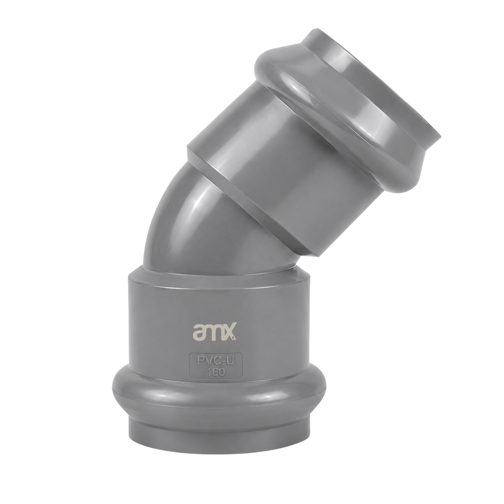 [55010129] CODO UF. 45° PN 10 PVC (110MM)