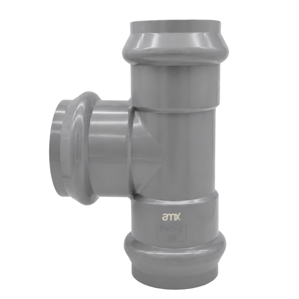 [77112209] TEE UF. PVC PN10 (110MM)