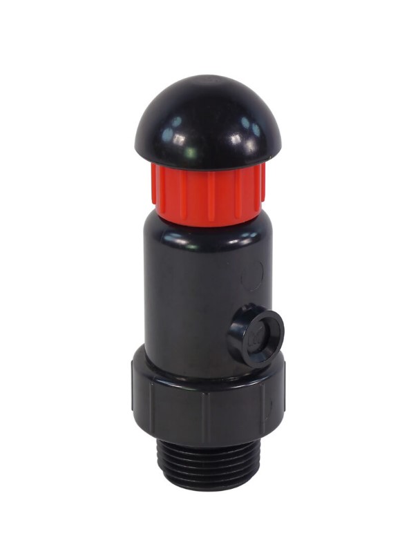 [67100332] VALVULA DE AIRE SIMPLE EFECTO C/R NTP NEGRO