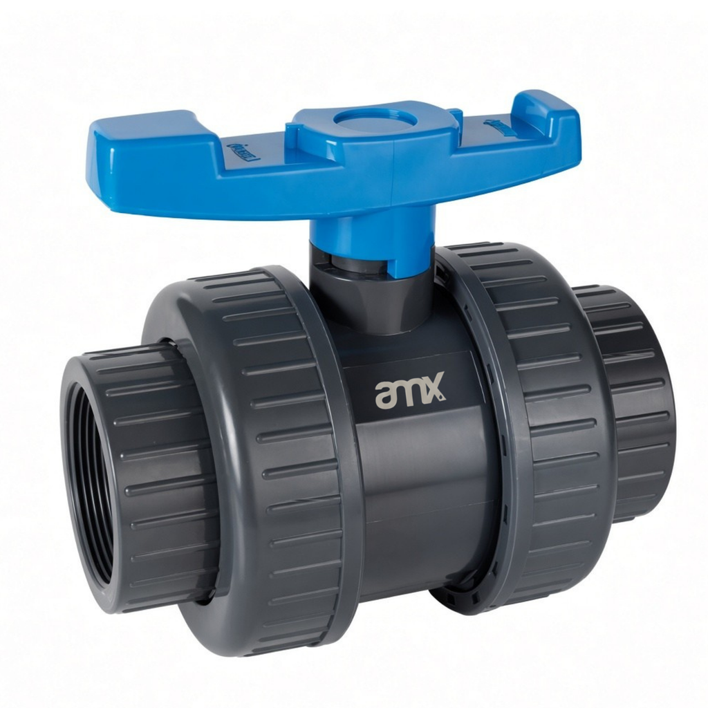 [33010505] VALVULA DOBLE UNIVERSAL PVC (11/2")
