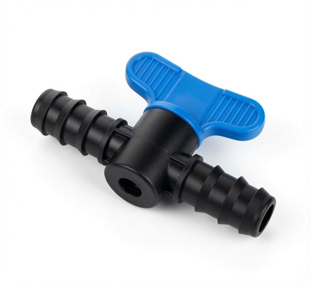 [67100350] VALVULA RAMAL DENTADA MANGUERA - MANGUERA RECTA PP (16MMX16MM)